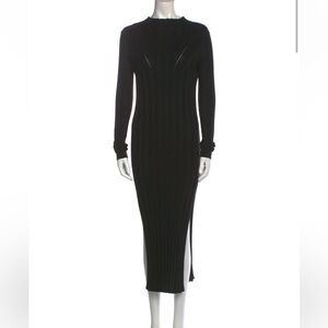 Loulou studio black sweater dress xs